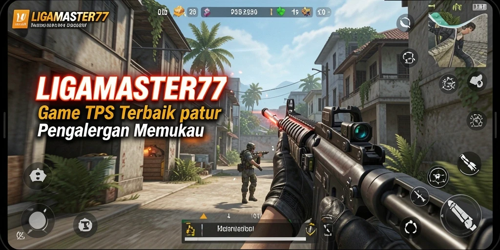 Tangkapan layar gameplay menakjubkan dari LIGAMASTER77 saat bertempur.