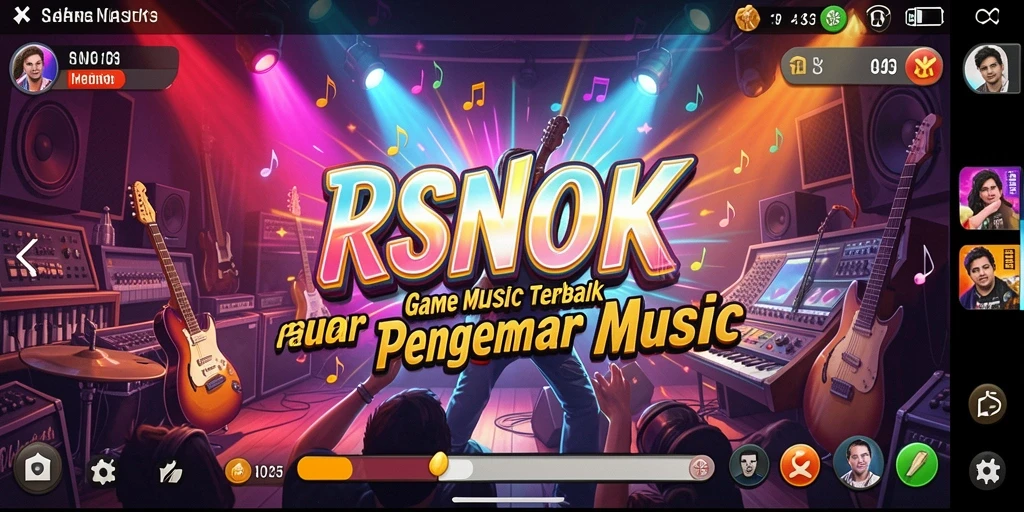 Tampilan gameplay RSNOK yang menarik dan penuh warna.