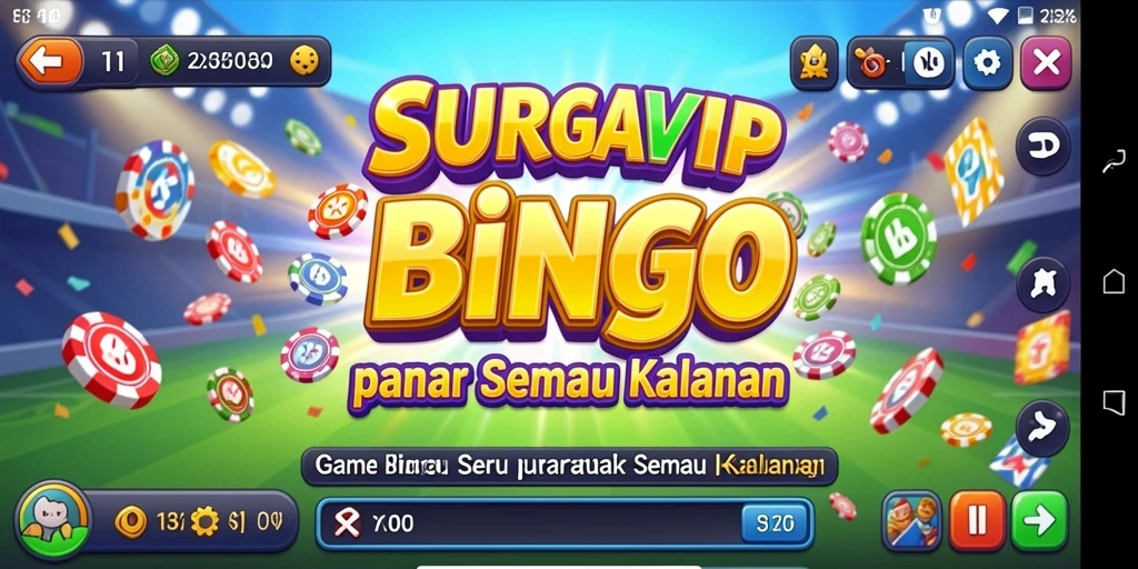 Tampilan gameplay Bingo yang seru dan interaktif di SURGAVIP.