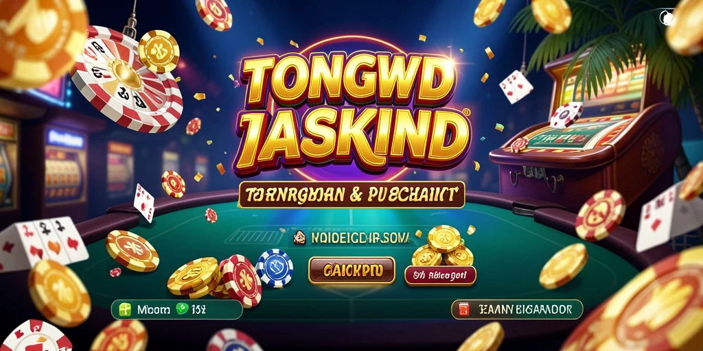 Tampilan permainan Kasino seru di TONGWD dengan fitur menarik.