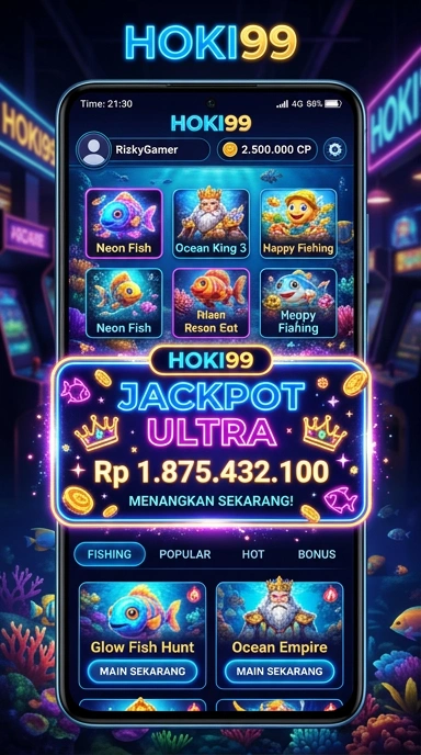 Menu kategori aplikasi yang terorganisir di hoki99.